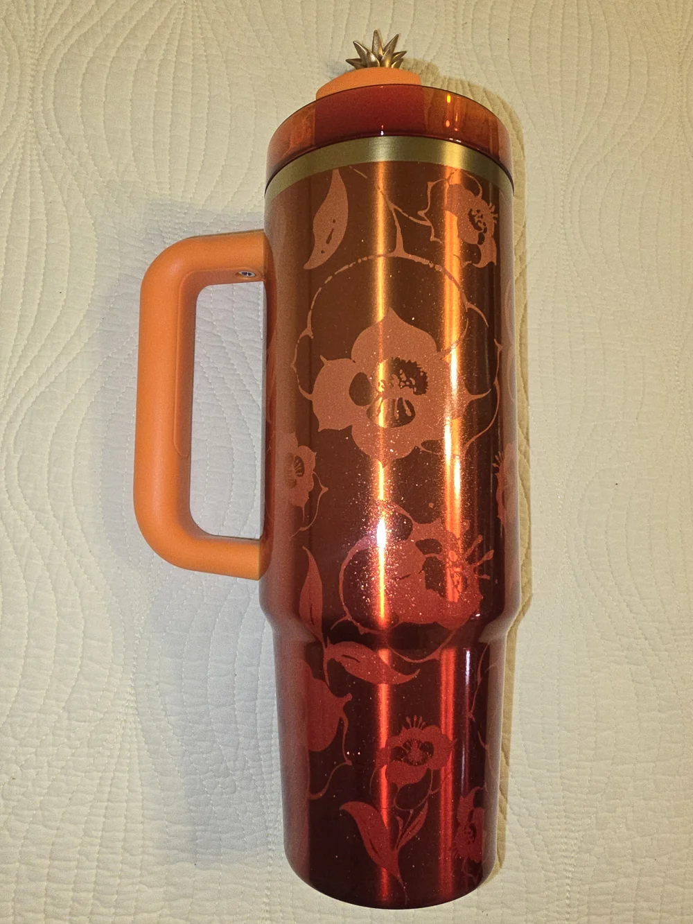 NWT Limited Edition Stanley X Karol G The Flowstate H20 Quencher 40 Oz - Picture 4 of 10